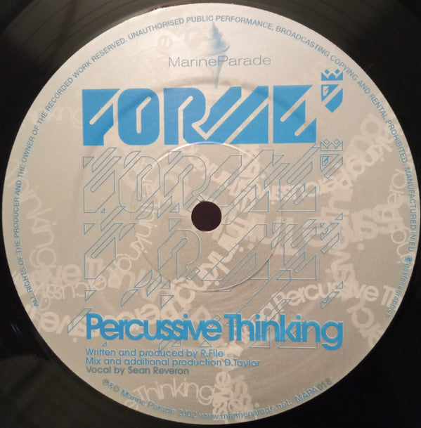 Forme (2) : Percussive Thinking (12")