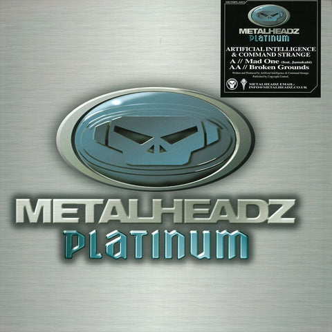 Artificial Intelligence, Command Strange - Mad One / Broken Grounds 12" METHPLA013 Metalheadz Platinum