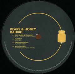 Various ‎– Bears & Honey Vol 1 12" Bears & Honey ‎– BAH001
