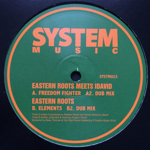 Eastern Roots Meets I-David : Freedom Fighter / Elements (12", 180)