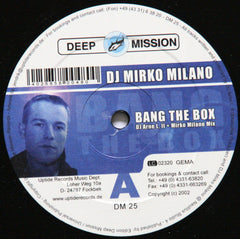 DJ Mirko Milano : Bang The Box (12")