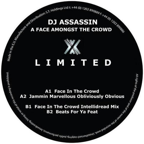 DJ Assassin - A Face Amongst The Crowd - CS127 Cross Section Records