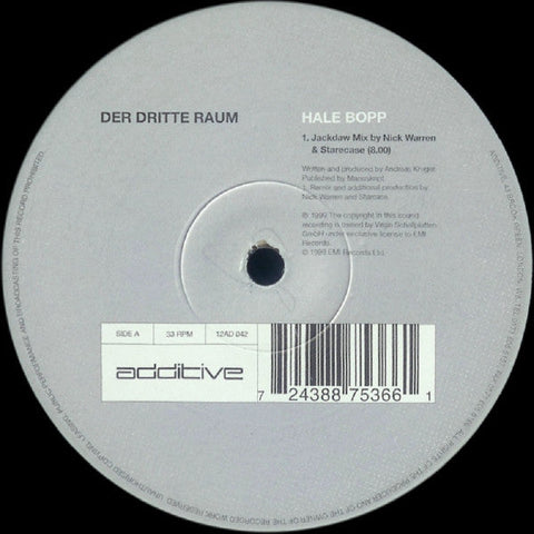 Der Dritte Raum : Hale Bopp (12")