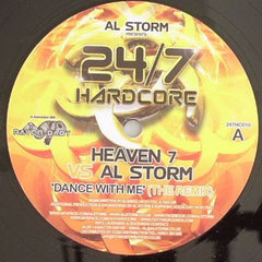 Heaven-7 Vs Al Storm : Dance With Me (The Remix) / Second Kontakt (Dirty Mix) (12")