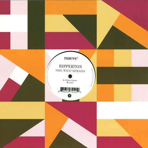 Ripperton ‎– This, What Remains 12" Maeve ‎– MAEVE07