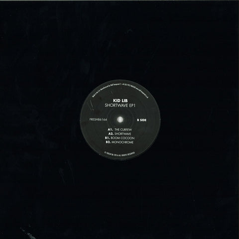 Kid Lib ‎– Shortwave EP 1 12" Fresh 86 ‎– FRESH86164