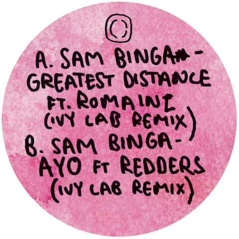 Sam Binga - Wasted Days 10" CRITLP08LTD Critical Music