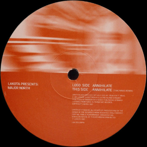 Major North : Annihilate (12")
