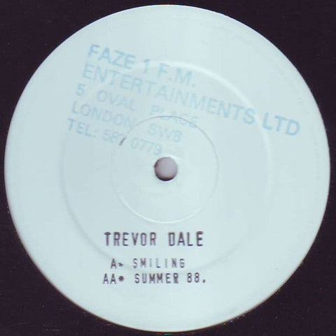 Trevor Dale : Smiling / Summer 88 (12", W/Lbl)