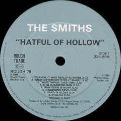 The Smiths : Hatful Of Hollow (LP, Comp, Ast)