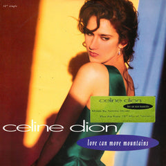 Céline Dion : Love Can Move Mountains (12", Single)