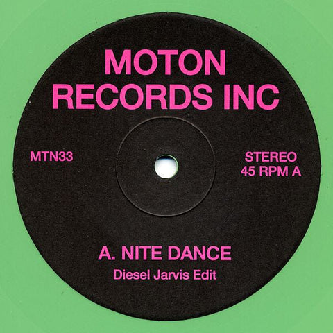 Diesel & Jarvis : Nite Dance / Ce Soir / This Man (12", Unofficial, Gre)
