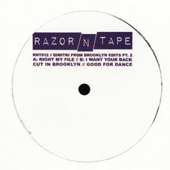 Dimitri From Brooklyn - Dimitri From Brooklyn Edits Part 2 Razor N Tape ‎– RNT012