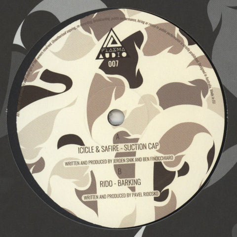 Various ‎– Suction Cap / Barking 12" Plasma Audio ‎– PLASMA007