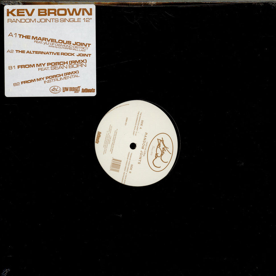Kev Brown ‎– Random Joints Dingy Brown Music ‎– DBM001