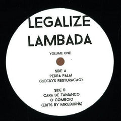 Unknown Artist : Legalize Lambada Volume One (12")