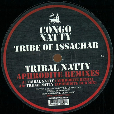 Tribe Of Issachar ‎– Tribal Natty 12" Congo Natty ‎– CONGONATTY REMIX 7