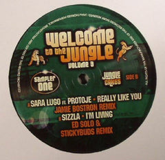 Sara Lugo Ft. Protoje / Sizzla : Welcome To The Jungle Volume 3 (Sampler One) (12", Smplr)