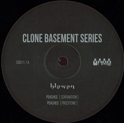 Blawan ‎– Peaches - Clone Basement Series ‎– CBS11