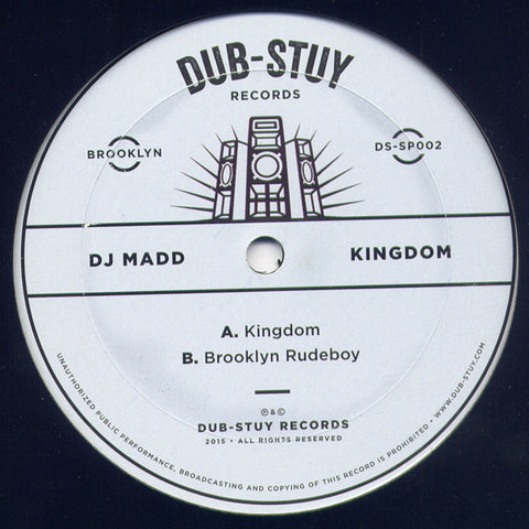 DJ Madd ‎– Kingdom - Dub-Stuy Records ‎– DS-SP002
