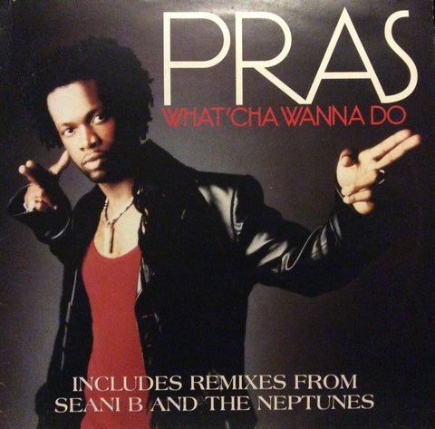 Pras - What'cha Wanna Do 12" Columbia XPR2462