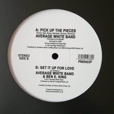 Average White Band ‎– Pick Up The Pieces - AWB – PR65022P