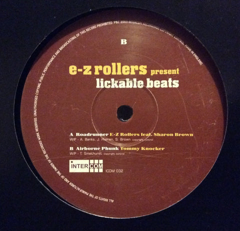 Various ‎– Lickable Beats Part 2 12" Intercom Recordings ICOM 032 (USED)