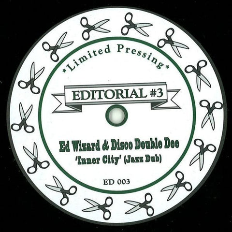 Ed Wizard & Disco Double Dee / Virgin Magnetic Material ‎– Editorial 3 - Editorial ‎– ED 003