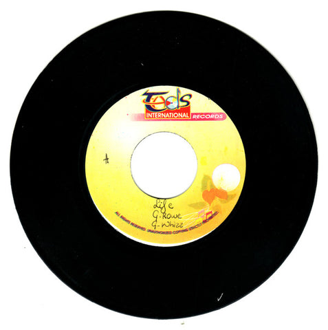 G Whizz, Bugle - Life (Mood Swing Riddim) 7" 110509 Tad's International