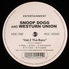 Snoop Dogg, Western Union, Azure - Hat 2 Tha Bacc / Get It Started 12" Koch Records KOC 125545