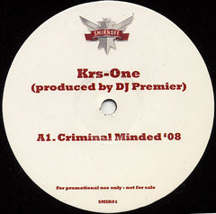 KRS-One / Common / Q-Tip ‎– Criminal Minded Smirnoff ‎– SMIR01