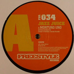 Jazz Juice - Montuno Uno 12" Freestyle Records FSR 034