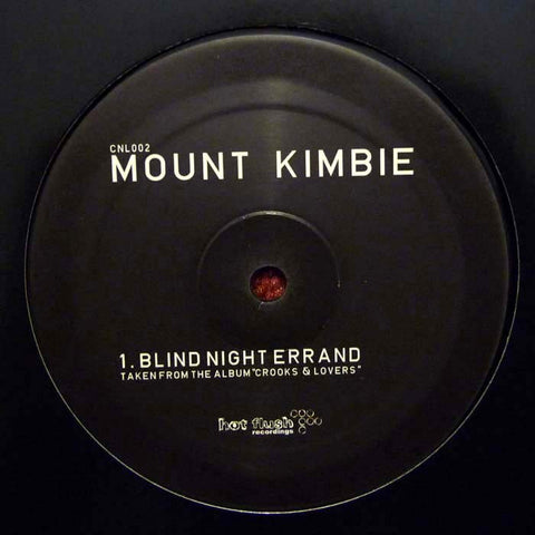 Mount Kimbie - Blind Night Errand Hotflush Recordings CNL002