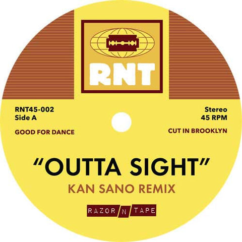 Kan Sano, Freddie Joachim - Outta Sight - Razor N Tape RNT45-002