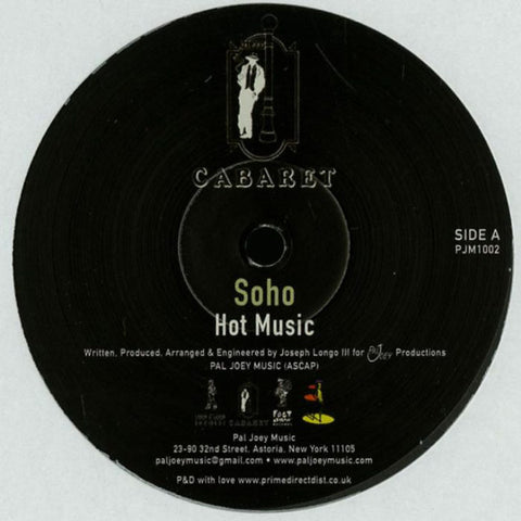 Soho ‎– Hot Music / Keep It Together Cabaret ‎– PJM1002