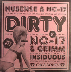 Nusense & NC-17 / NC-17 & Grimm - Dirty / Insidious 12" Allsorts ALLSORTS024
