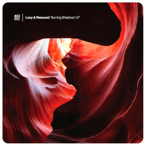 Loxy & Resound ‎– 'Burning Shadows' LP 3x12" Exit Records - EXITLP009