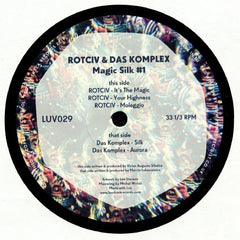 Rotciv, Das Komplex ‎– Magic Silk 1 - Luv Shack Records ‎– LUV029