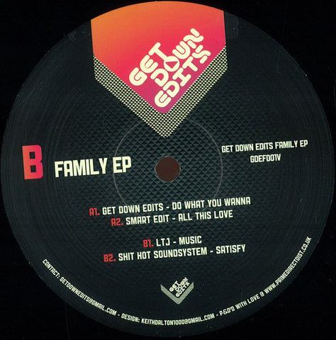Various ‎– Family EP - Get Down Edits ‎– GDEF001V