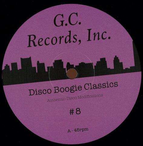 Various ‎– Disco Boogie Classics 8 Disco Boogie Classics ‎– DISC008