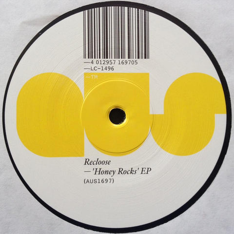 Recloose ‎– Honey Rocks EP Aus Music ‎– AUS1697