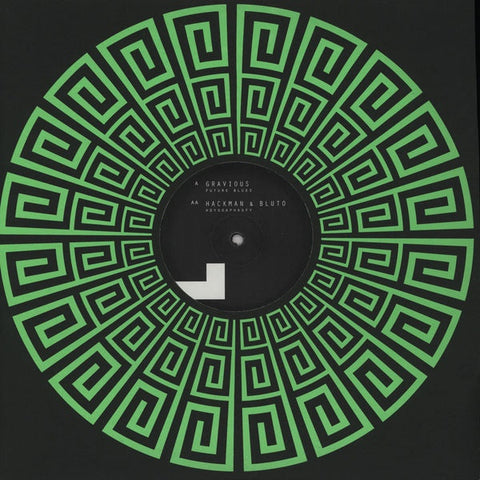 Gravious / Hackman & Bluto - Future Blues / WDYGOAPHAGFY 12" Davey Jones JONES 001