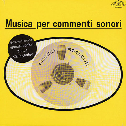 Puccio Roelens ‎– Musica Per Commenti Sonori 12"+CD Schema ‎– SCEB947LP