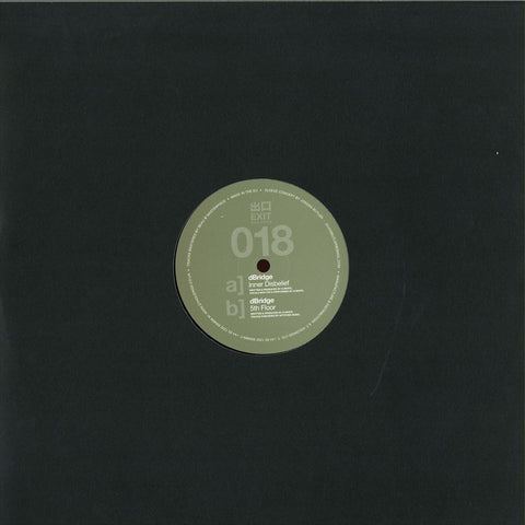dBridge - Inner Disbelief 12" REPRESS Exit Records EXIT018