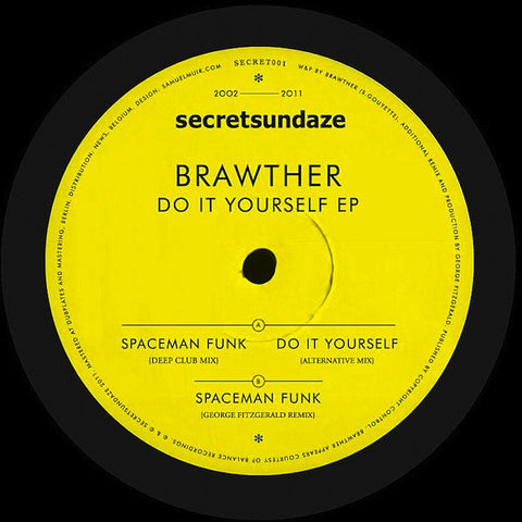Brawther ‎– Do It Yourself EP - Secretsundaze ‎– SECRET001
