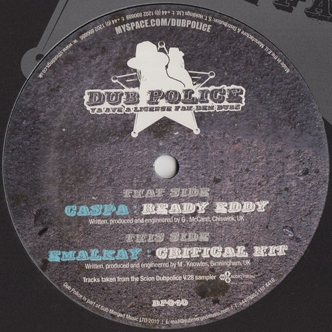 Caspa / Emalkay - Ready Eddy / Critical Hit 12" Dub Police DP040