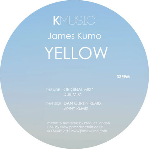 James Kumo ‎– Yellow 12" [K:Music] ‎– kmusic006