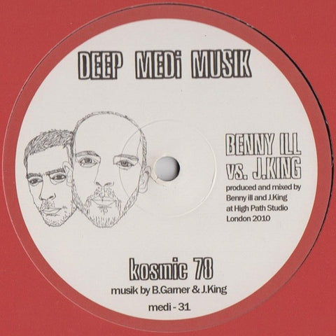 Benny Ill vs. J.King - Kosmic 78 / Lithium Soular 12"Deep Medi Musik medi-31