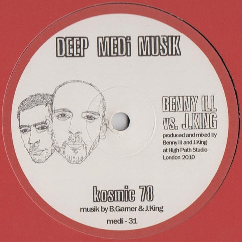 Benny Ill vs. J.King - Kosmic 78 / Lithium Soular 12"Deep Medi Musik medi-31