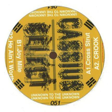 Cassius Select ‎– Uttu_051 - Unknown To The Unknown ‎– UTTU051
